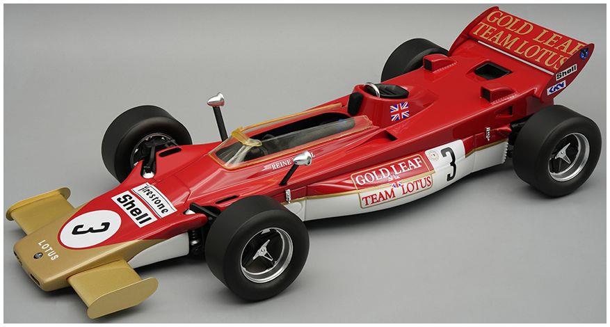 Tecnomodels 1:18 Scale Lotus 56B F1 1971 British GP #3 Reine Wisell w/Showcase