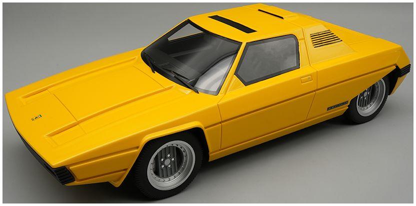 Tecnomodels 1:18 Scale Ferrari 308 GT Bertone Rainbow 1976 Yellow Modena