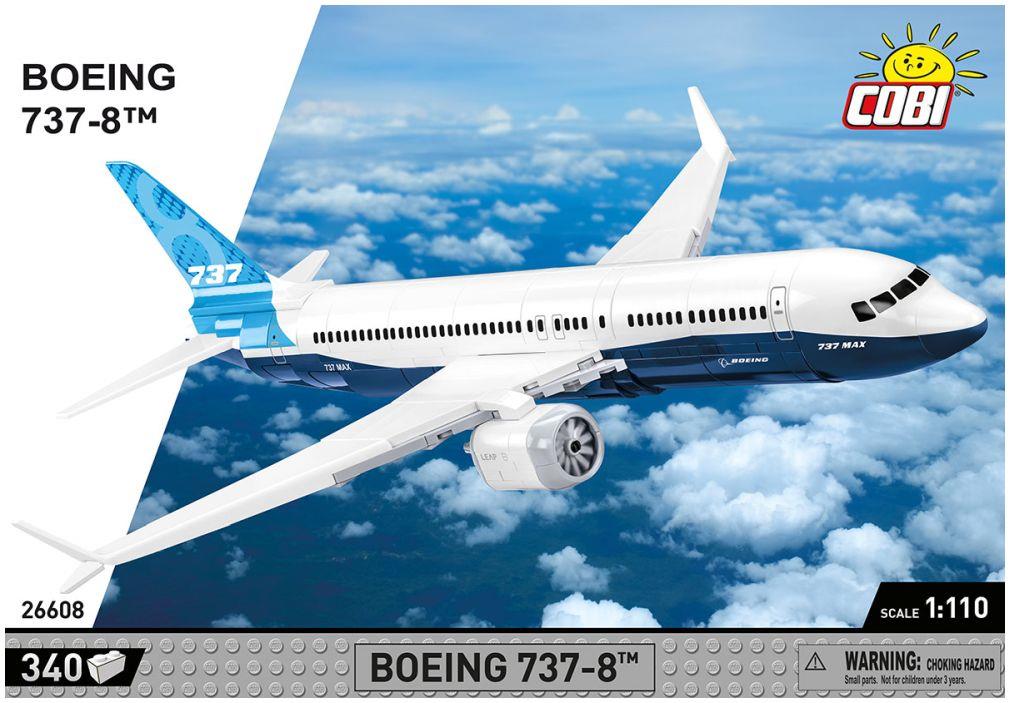 COBI N/A Scale Boeing 737-8 (340 pcs)