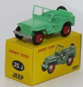 Atlas Editions  Scale Jeep (25J) Atlas reproduced 'Dinky'