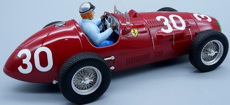 Tecnomodels� 1:18 Scale Ferrari 500 F2 Winner GP Swiss 1952 #30 Piero Taruffi w/Driver Figure