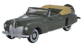 Oxford Diecast 1:87 Scale Lincoln Continental 1941 - Pewter Grey