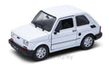 Welly 1:24 Scale Fiat 126 - white