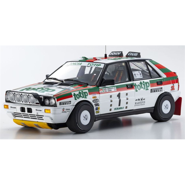 Kyosho 1:18 Scale Lancia Delta HF 4WD 1987 Targa Florio #1