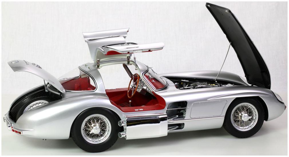 LeGrand 1:8 Collection 1:8th Scale Mercedes Benz 300 SLR Uhlenhaut Coupe 'The Red' (1:8th Diecast Kit)