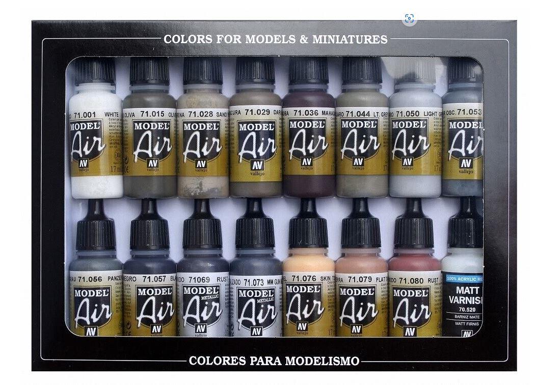 AV Vallejo 71194 Model Air Set – Weathering Set