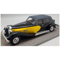 Pantheon 1:18 Scale Panther De Ville V12 1974 Black/Yellow Numbered Limited edition of 200pcs