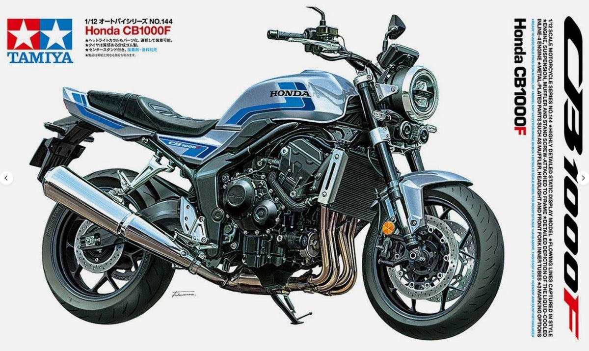Tamiya 14144 1/12 Scale Honda CB1000F Motorbike