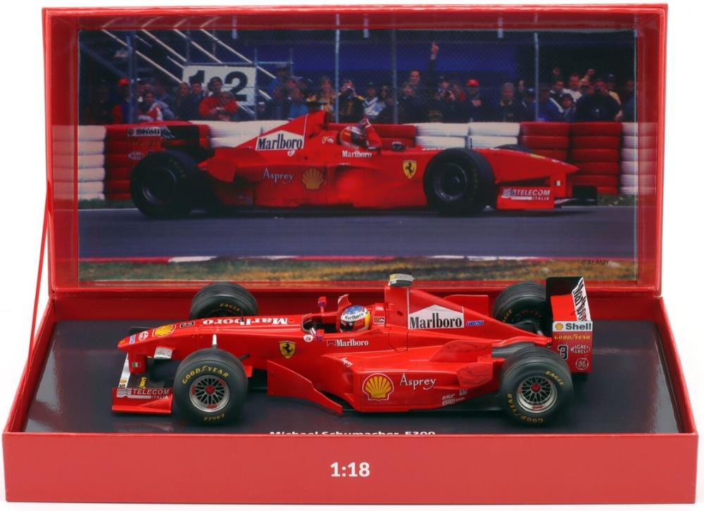 IXO 1:18th Scale Ferrari F300 #3 Michael Schumacher Winner Canada GP F1 1998 'Moments'