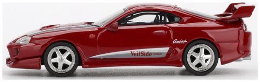 Truescale MiniGT 1:64th Scale Toyota Supra Veilside Combat V-I Red (LHD) Blister Packaging
