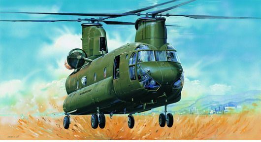 Trumpeter 1:35 Scale CH-47D Chinook