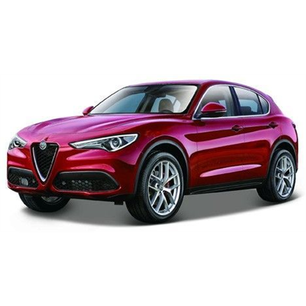 Burago 1:43 Scale Alfa Romeo Stelvio - Red