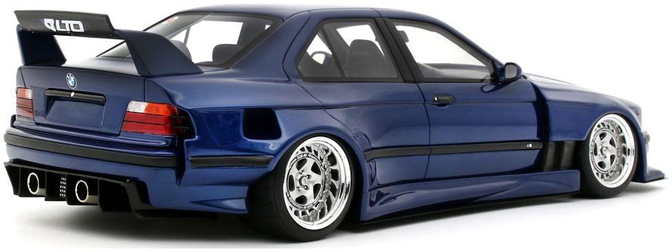 Otto  1:18th Scale BMW E36 LTO Sedan Turbo Khyzyl Saleem Avus Blue 2023