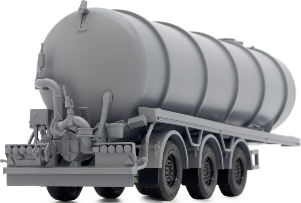 Marge Farm Models 1:32nd Scale D-Tec Tank Trailer Light Grey