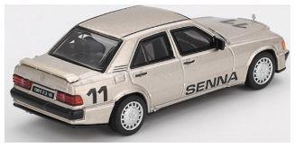 Truescale 1:64 Scale Mercedes Benz 190 E 2.3-16 #11 Ayrton Senna 1984 Nurburgring Race of Champions