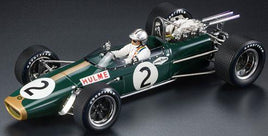 GP Replicas 1:18 Scale Brabham BT24 #2 Denny Hulme 3rd Mexico GP 1967 w/Figurine