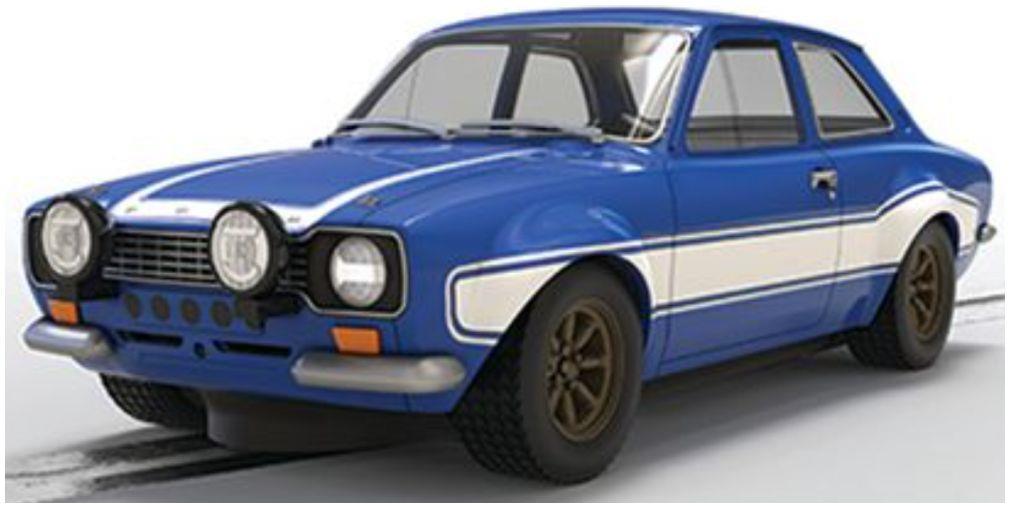 Scalextric  1:32nd Scale Ford Escort MK1 Fast and Furious Edition