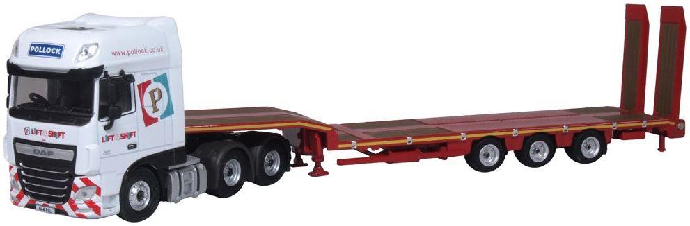Oxford Diecast 1:76th Scale Pollock Lift and Shift DAF XF Euro 6 Semi Loader