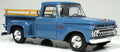 Goldvarg 1:43 Scale Ford F-100 Stepside Marlin Blue 1965