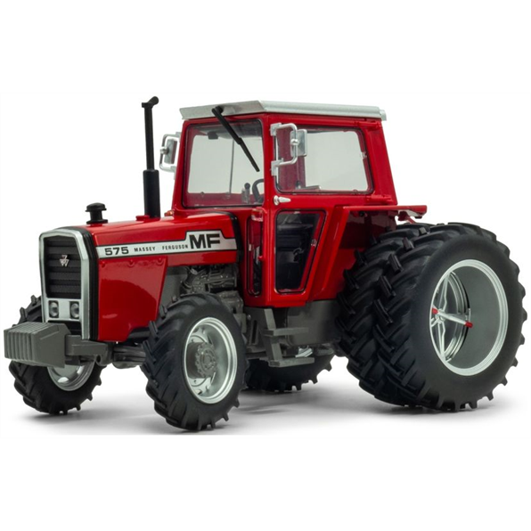 Universal Hobbies 1:32 Scale Massey Ferguson 575 4wd w/Molcon Duals