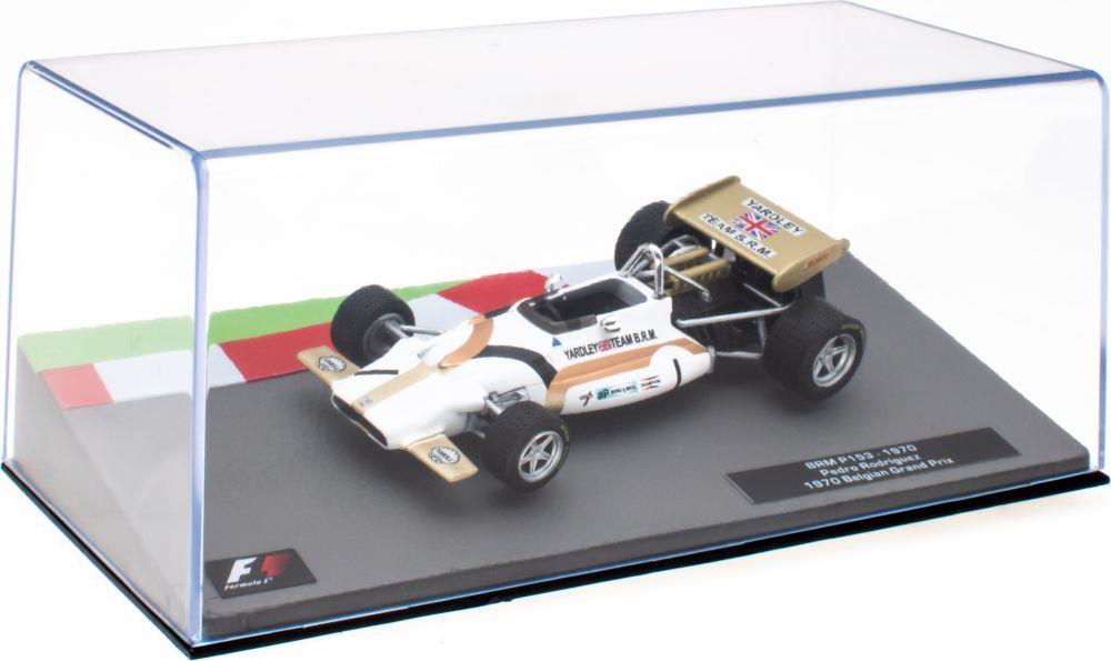 Atlas Editions 1:43 Scale BRM P153 -Pedro Rodriquez 1970 -Belgium GP F1 Collection