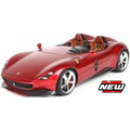 Burago 1:43 Scale Ferrari Monza SP2 Conv. Rosso Corsa Red Card Window box