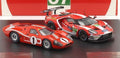 IXO 1:43 Scale Ford GT40 #1 1967 & Ford GT #67 2019 2 Car Set 24h Le Mans
