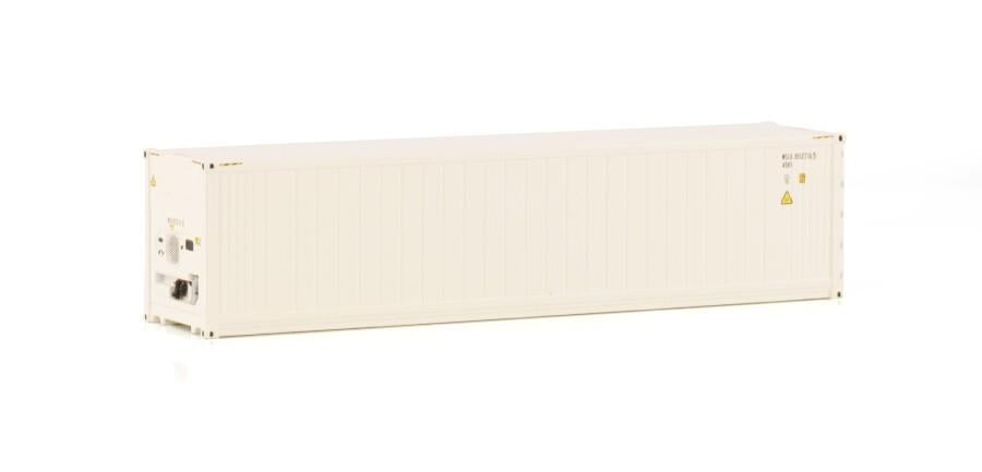 WSi 1:50 Scale Reefer Container 40ft White Line