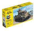 Heller 56894 1/72 Scale Model Kit Gift Set – M4A2 Sherman “Division Leclerc