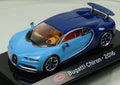 Atlas Editions 1:43 Scale Bugatti Chiron 2016 Cased - Supercar Collection