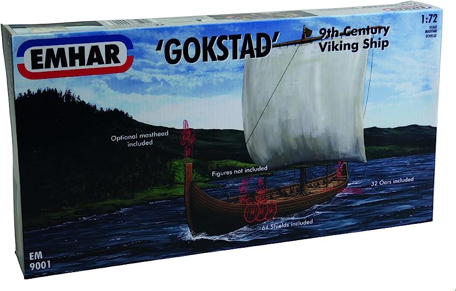Emhar Kits 1:72 Scale Viking Ship