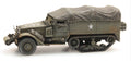 Artitec H0 Scale M3A1 Half-Track Personnel Carrier Train Load (US) 1:87 Ready-Made, Painted