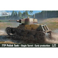 IBG 1/35 Scale 7TP POLISH TANK SINGLE TURRET EARLY