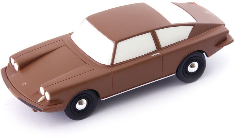Autocult 1:43 Scale Porsche 695 Dull Brown