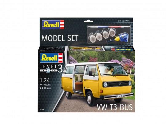 Revell 1:25 Scale VW T3 Bus Model Set