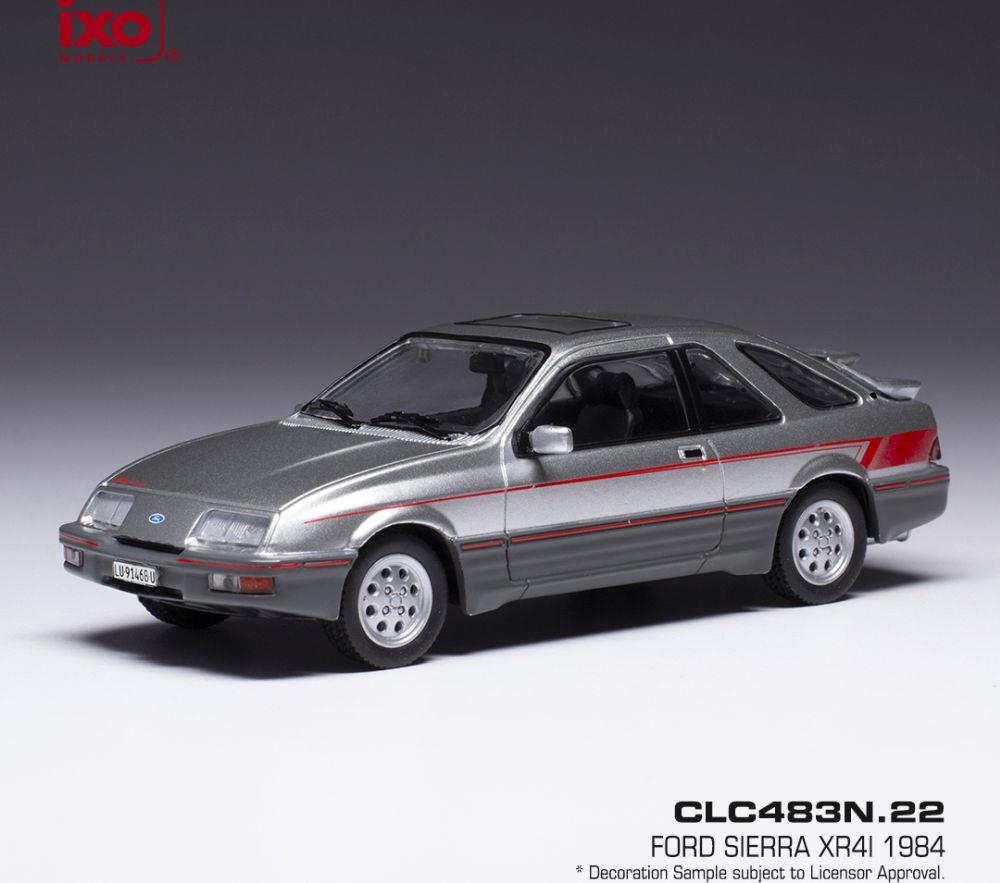 IXO 1:43 Scale Ford Sierra XR4i Silver 1984