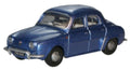 Oxford Diecast 1:76 Scale Renault Dauphine - Metallic Blue