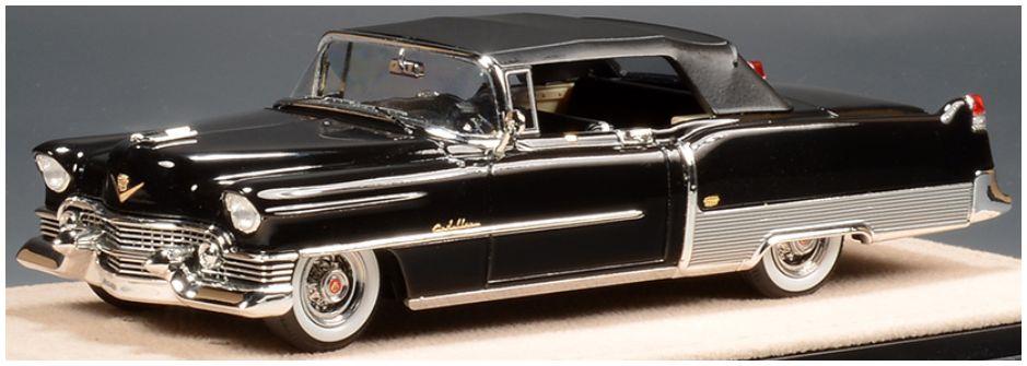 GLM 1:43 Scale Cadillac Eldorado Convertible Black Closed Roof 1954