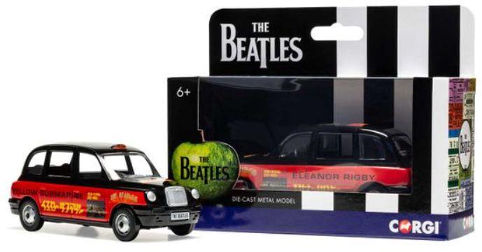 Corgi 1:36 Scale The Beatles London Taxi 'Yellow Submarine' Eleanor Rigby