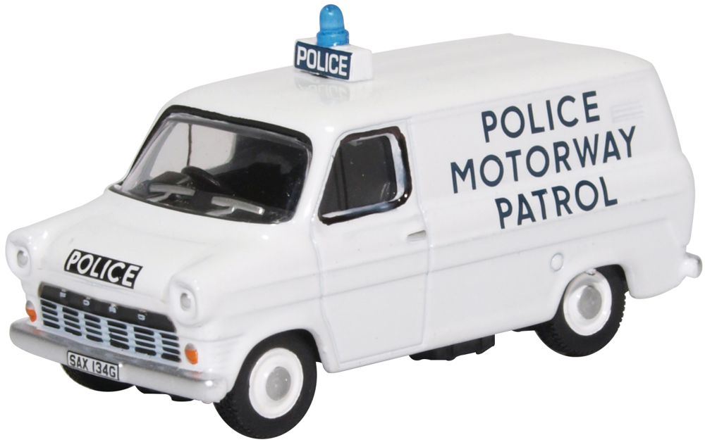 Oxford Diecast 1:76 Scale Ford Transit Mk1 Police MWay Patrol (Gwent