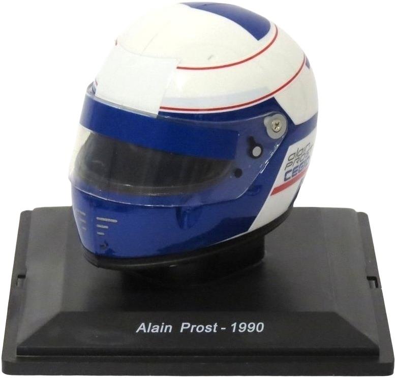 Atlas Editions 1:5th Scale Alain Prost - 1990 Ferrari F1 Helmet Collection