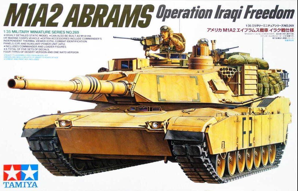 Tamiya 1/35 Scale US M1A2 Abrams Main Battle Tank OIF 35269