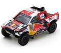Spark 1:43 Scale Toyota Hilux #200 Winner Dakar 2023 Al-Attiyah Mathieu Baumel