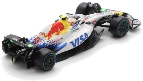 Spark 1:64 Scale Racing Bulls VCARB 02 #22 Visa Cash App 12th Australian GP 2025 Yuki Tsunoda