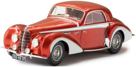 Esval 1:43 Scale Delahaye 135M Coupe by Henri Chapron 3 Windows Maroon/Beige 1947