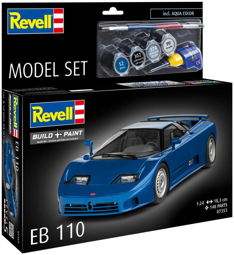 Revell 1:24 Scale Model Set Bugatti EB110
