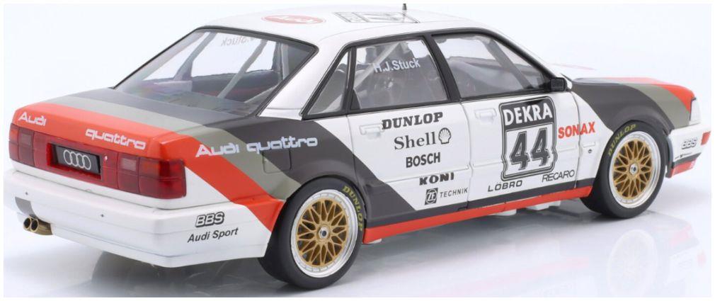 IXO 1:18 Scale Audi V8 Quattro #44 DTM Champion 1990 Hans Joachim Stuck w/Collectors Box