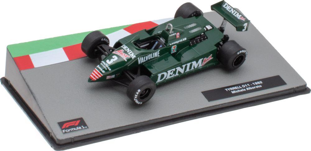 Atlas Editions 1:43 Scale Tyrrell 011 - Michele Alboreto 1982 - F1 Collection
