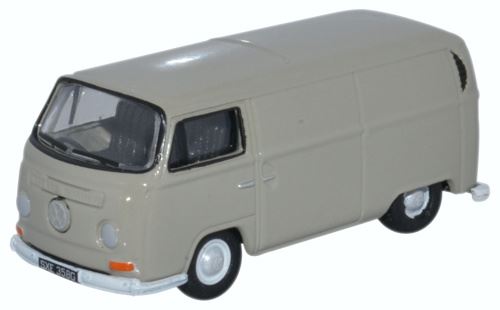 Oxford Diecast 1:76 Scale VW T2 Bay Window Van - Lt Grey
