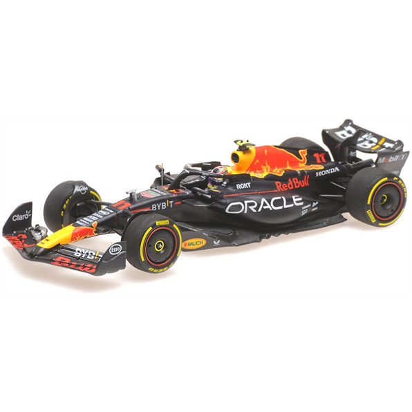 Minichamps 1:43 Scale Oracle Red Bull Racing RB19 S.Perez 2nd ITA 2023